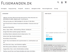 Tablet Screenshot of flisemanden.dk
